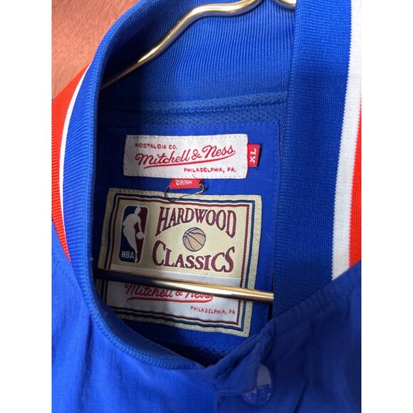 Mitchell & Ness NBA Hardwood Classics Cleveland Cavaliers Jacket XL Vintage Blue - Picture 4 of 14